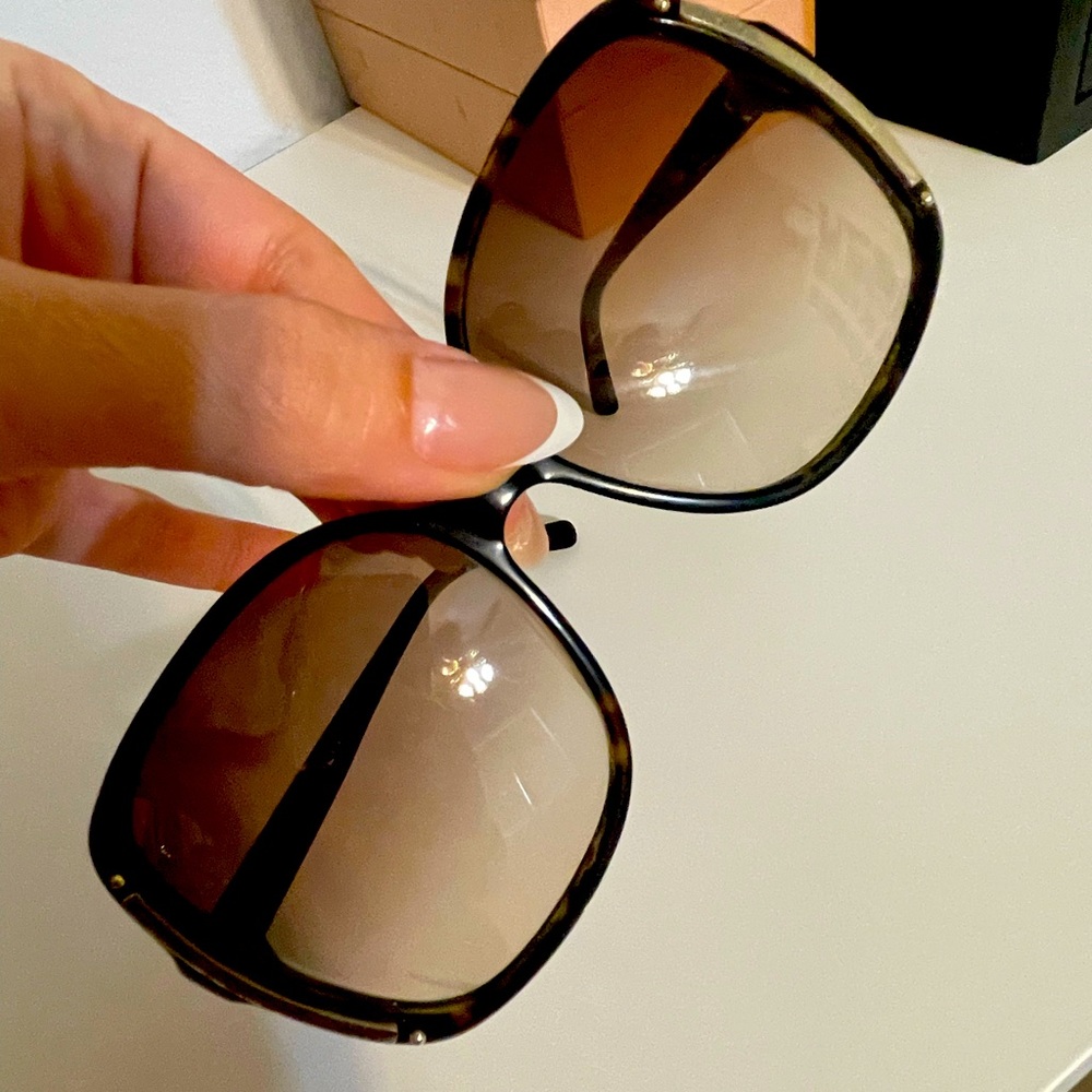 Over sized sunglasses
